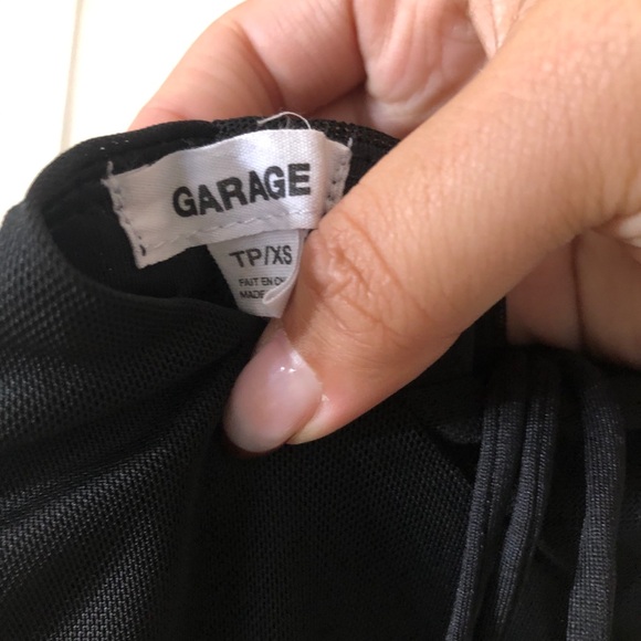 Garage Mini Black Dress - Picture 6 of 6